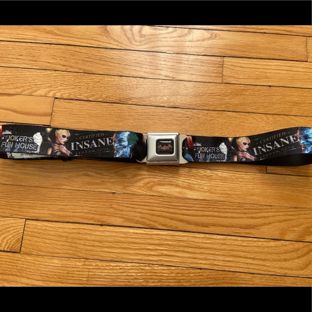 Batman Arkham Buckle Down Seatbelt Belt
